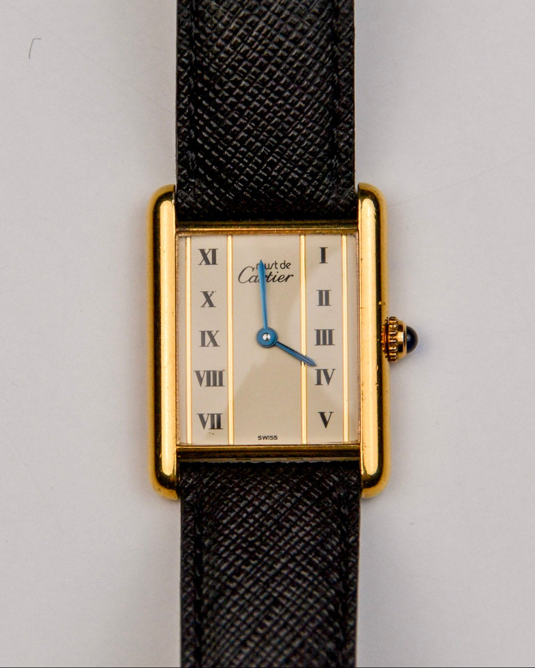 Cartier Tank Must GM Vermeil