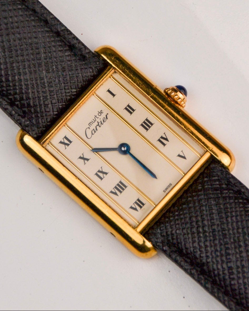 Cartier Tank Must GM Vermeil