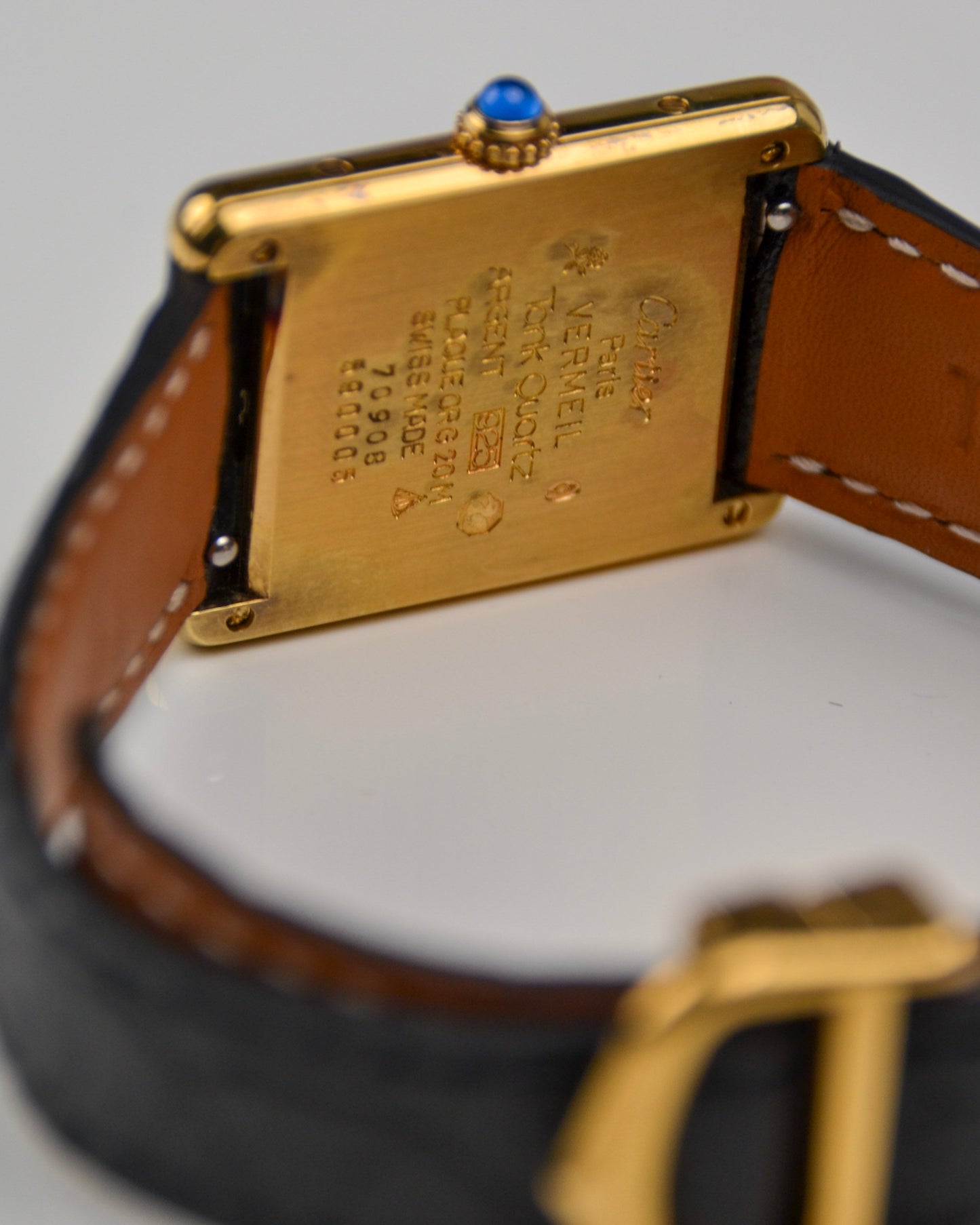 Cartier Tank Must GM Vermeil