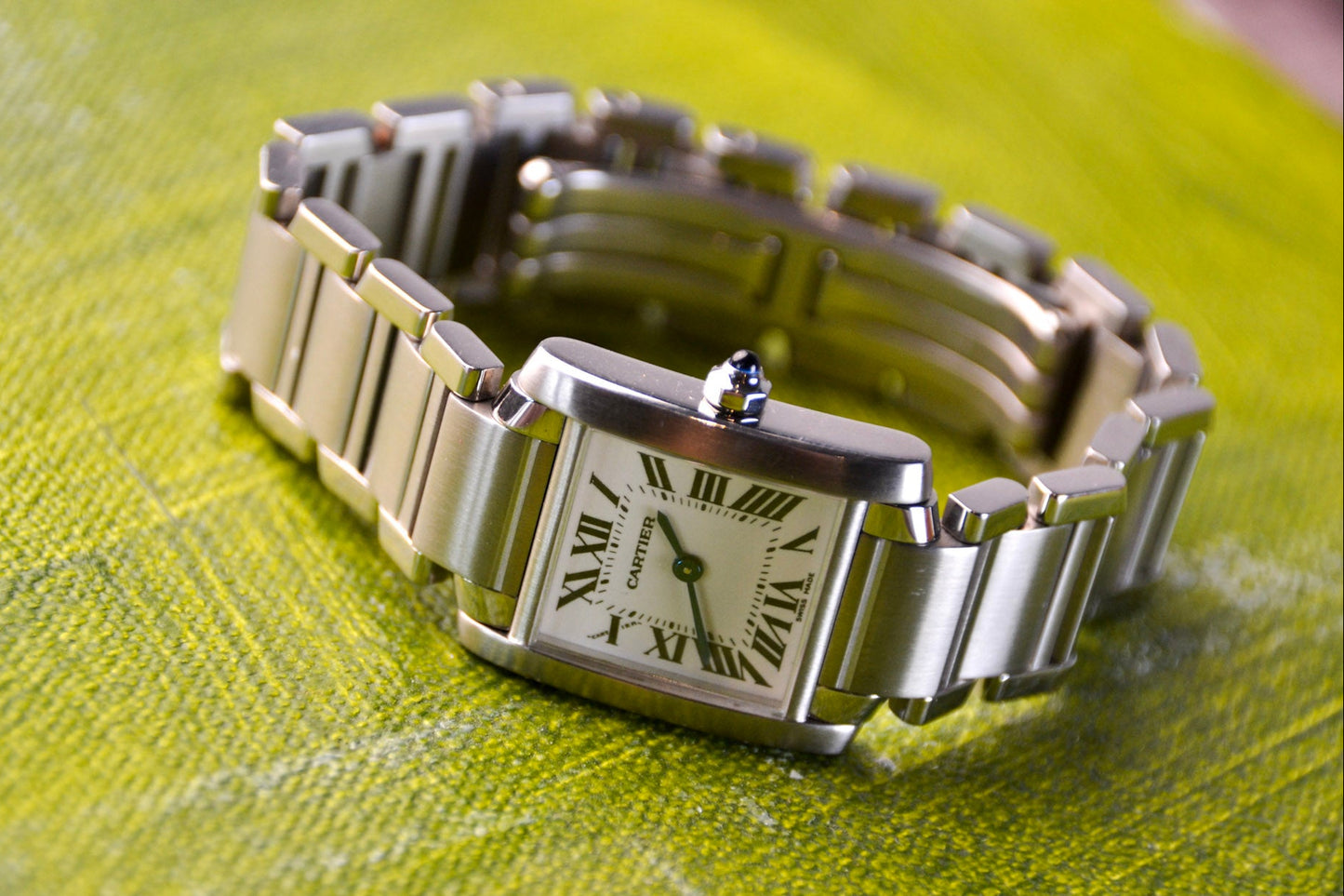 Cartier Tank Française PM Steel