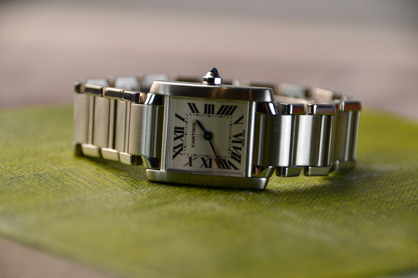 Cartier Tank Française PM Steel