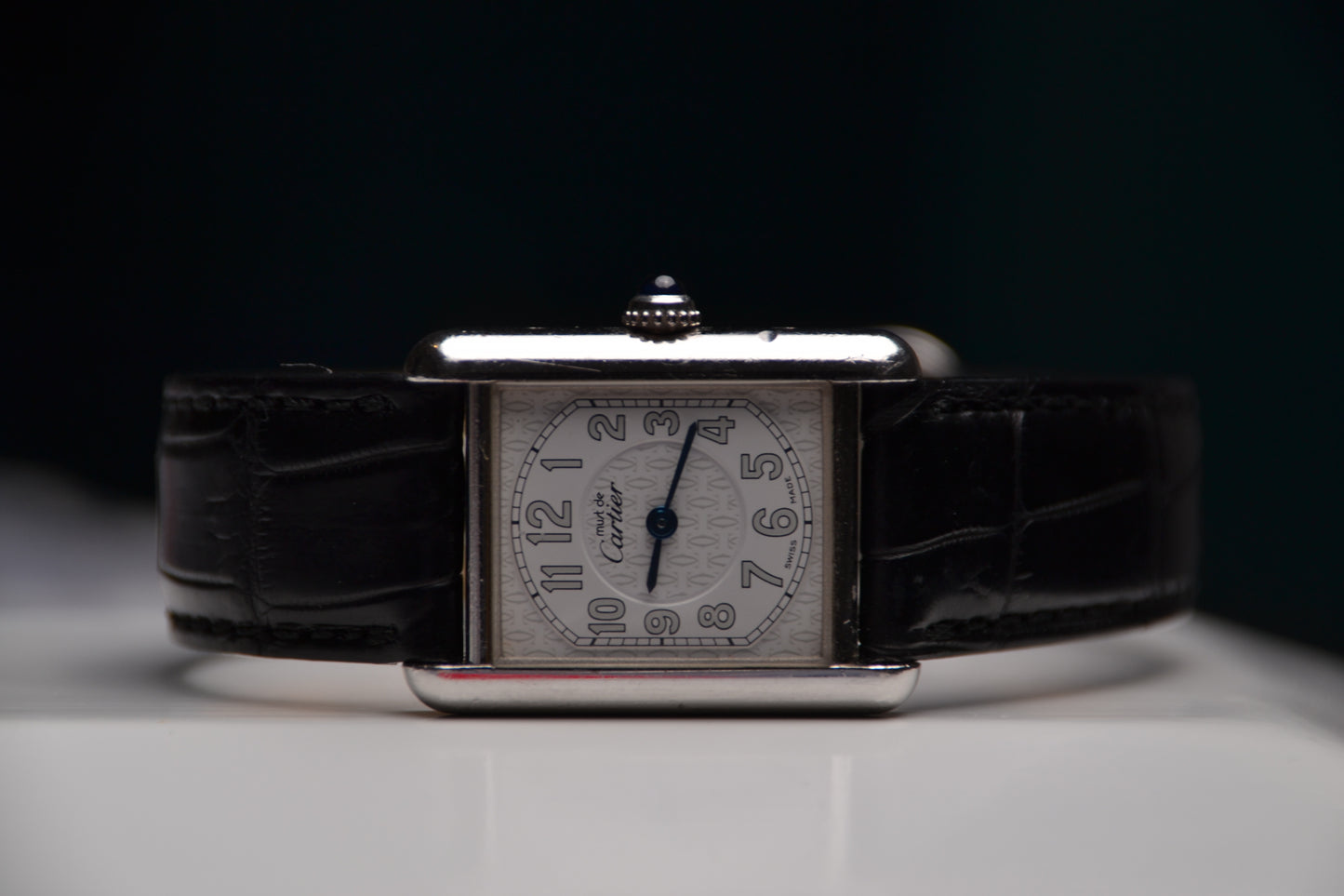Cartier Tank Must PM Silver