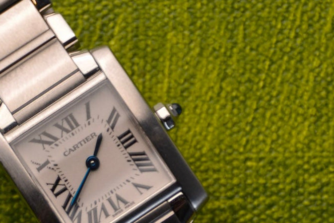 Cartier Tank Française PM Steel