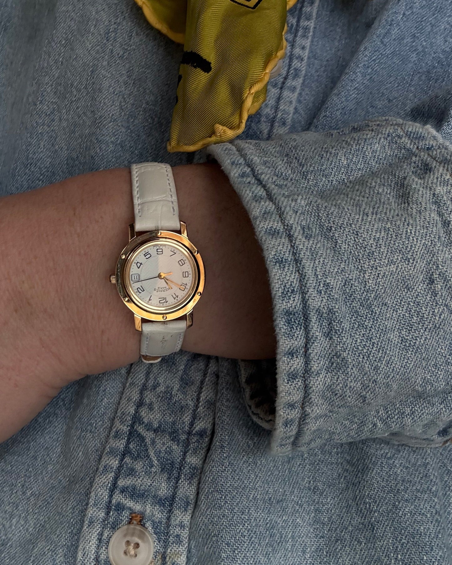Hermès Clipper 18k Gold