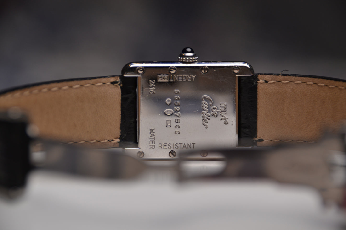 Cartier Tank Must PM Silver