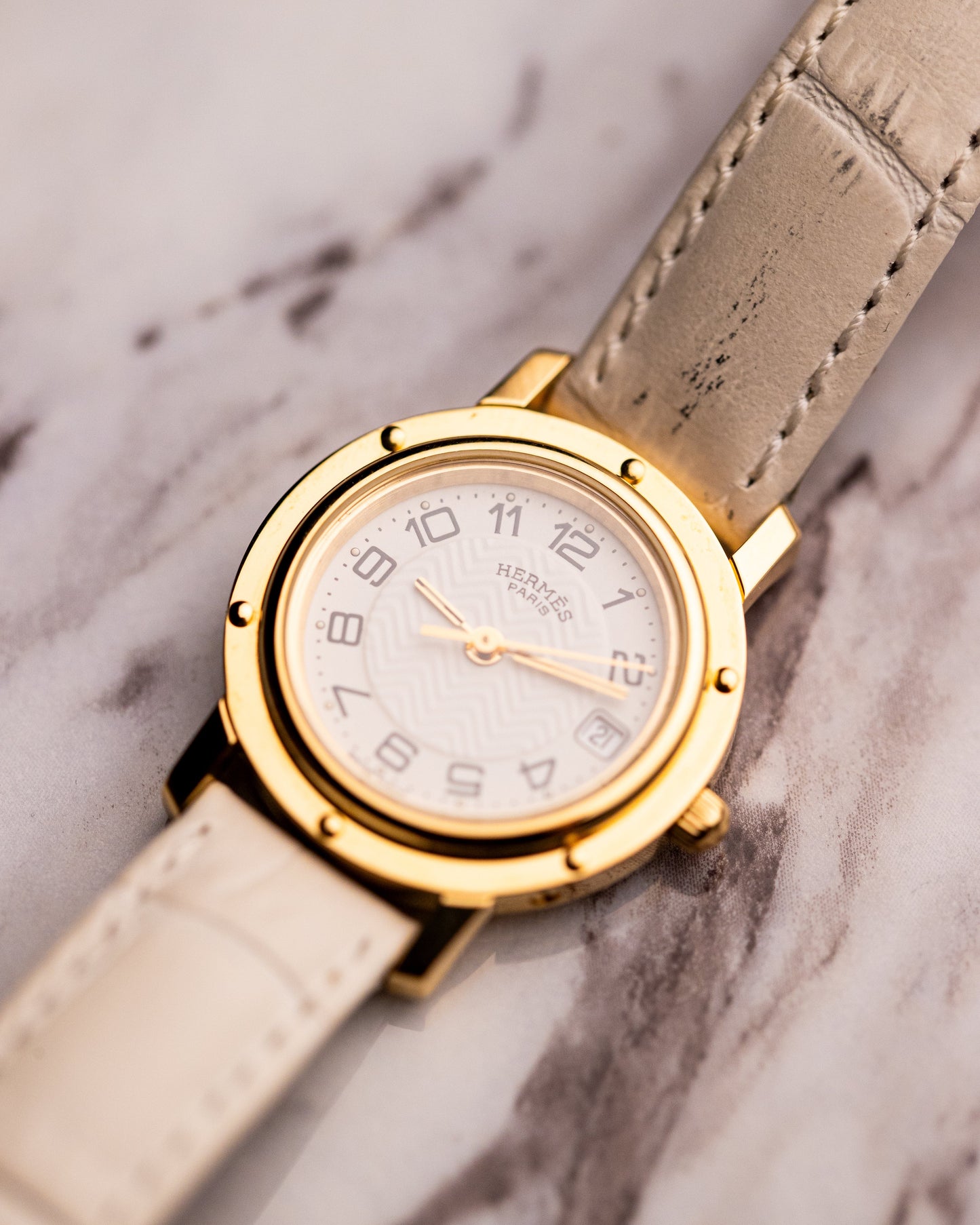 Hermès Clipper 18k Gold