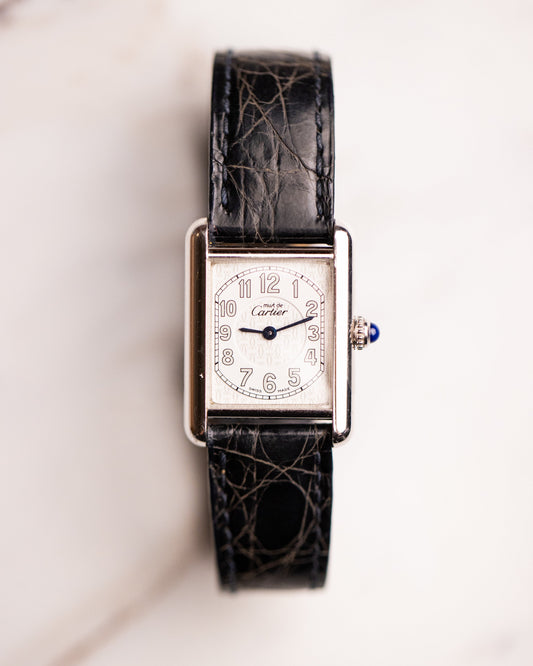 Cartier Tank Must PM Silver