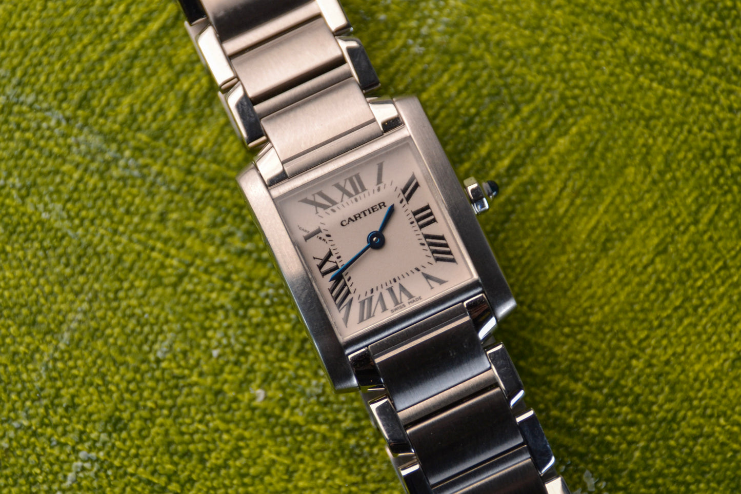 Cartier Tank Française PM Steel