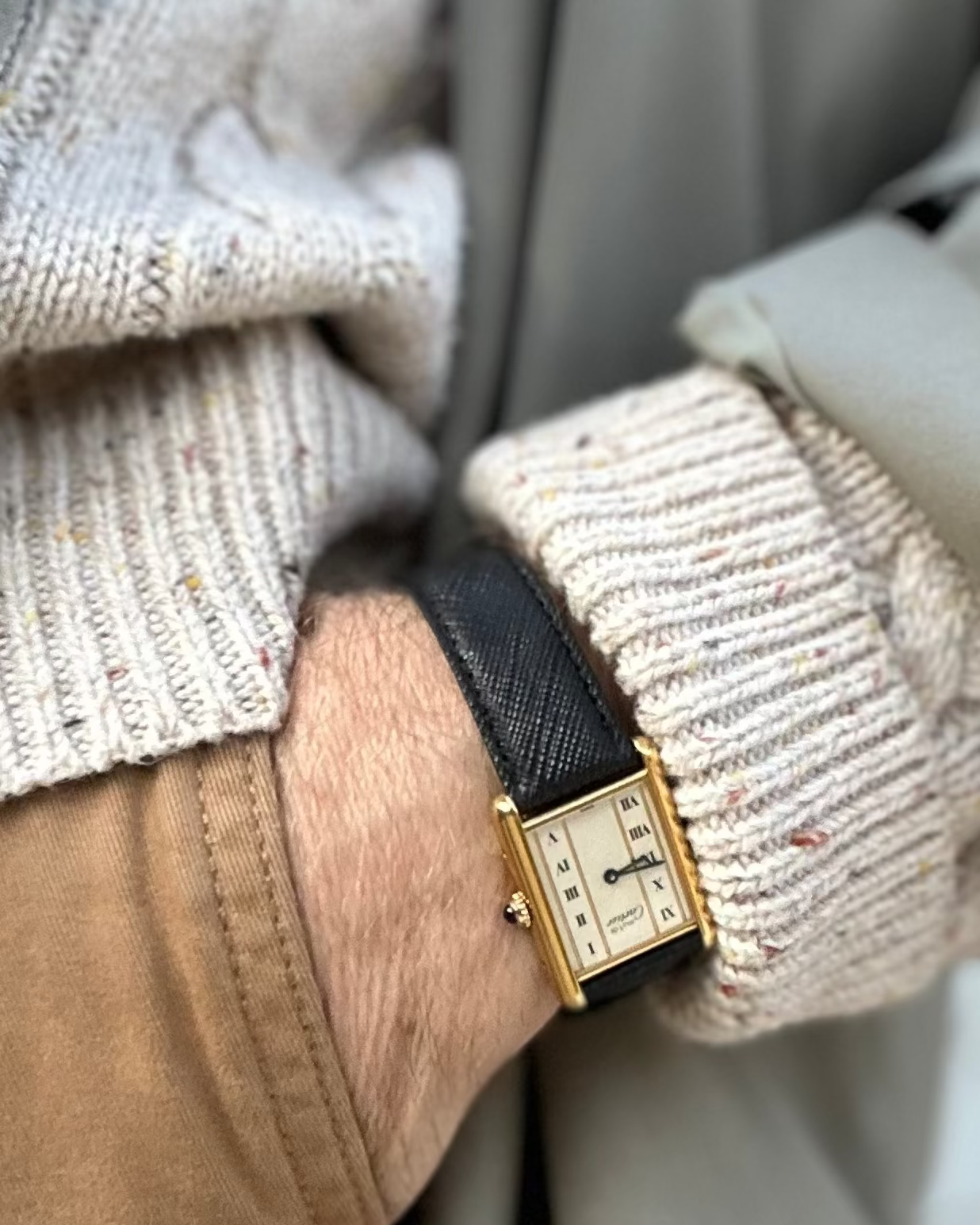 Cartier Tank Must GM Vermeil
